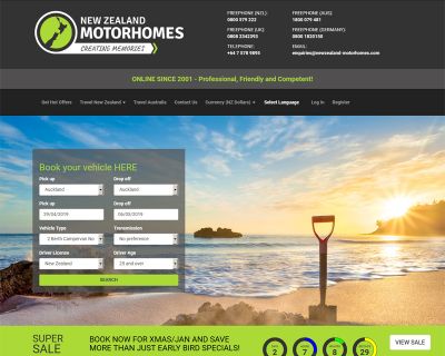New Zealand Motorhomes